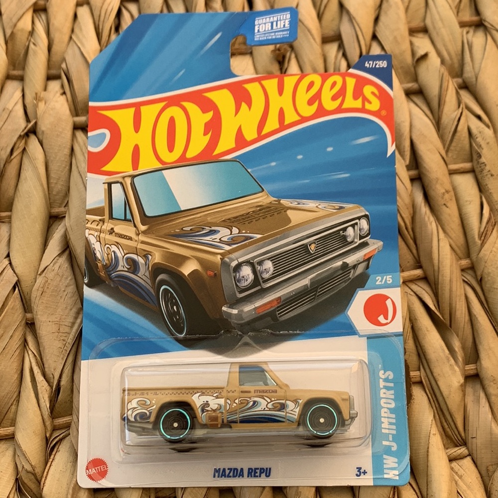 Tan Mazda REPU Pickup Truck Hot Wheels HW Japanes J Imports Hotwheels New 2025